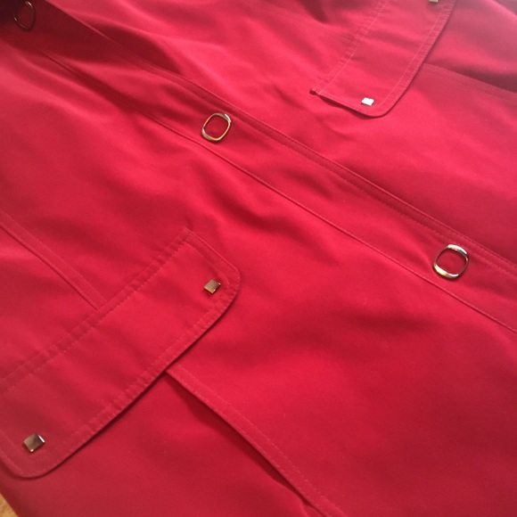 Croft and Barrow  Cherry cranberry  red jacket - Picture 7 of 7